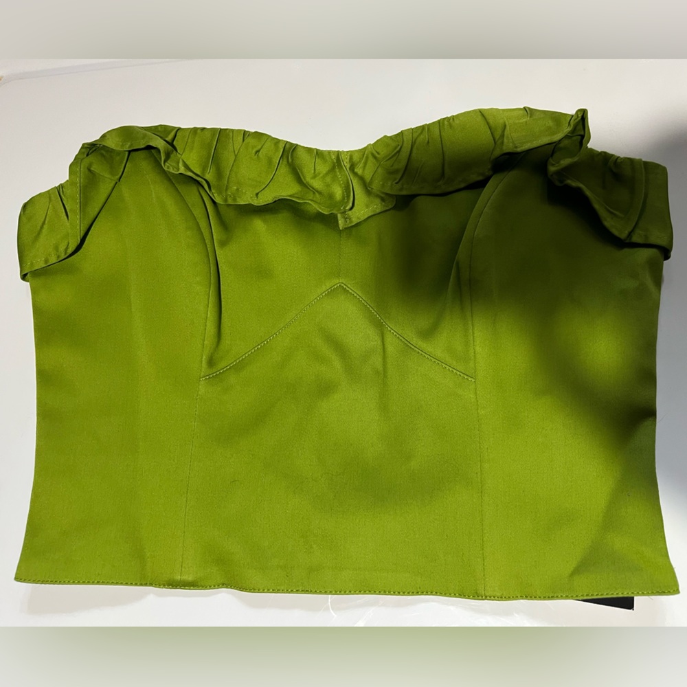 Dixiefried by Pinup Couture bustier top nwt